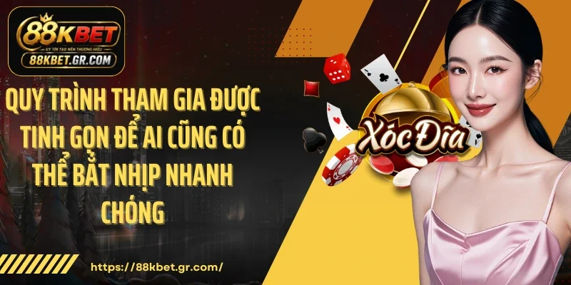 Quy trình tham gia được tinh gọn để ai cũng có thể bắt nhịp nhanh chóng